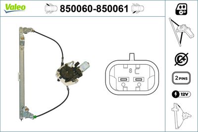 CAM MEKANİZMASI ARKASAĞ XANTIA 93 – VL850061