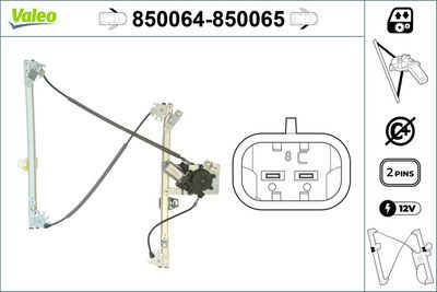 CAM MEKANİZMASI ÖNSOL XSARA 97 – VL850064