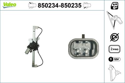 CAM MEKANİZMASI  ARKA SAĞ  VOLVO V70 II – VL850235