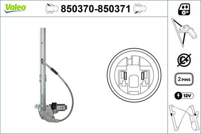 CAM MEKANİZMASI ARKASAĞ SCENIC 2000 – VL850371