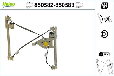 CAM MEKANİZMASI ÖNSAĞ SKODA OCTAVIA 97>03-05 – VL850583