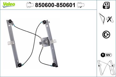 CAM MEKANİZMASI ÖNSOL CITROEN XSARA 10-00> – VL850600