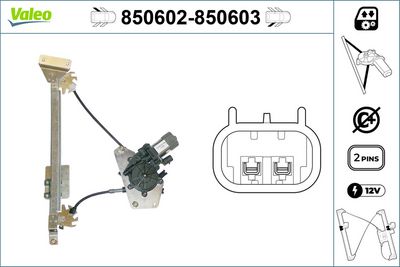 CAM MEKANİZMASI ARKASAĞ CITROEN XSARA 10-2000> – VL850603