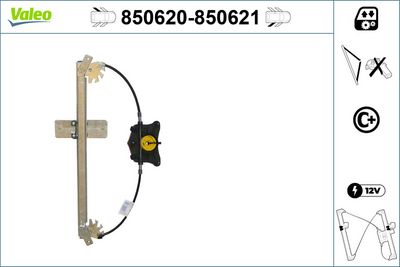 CAM MEKANİZMASI ARKA SAĞ AUDI A3 – VL850621
