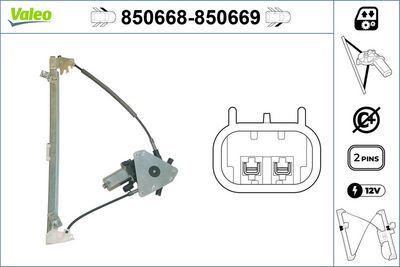 CAM MEKANİZMASI ÖNSOL PEUGEOT 406 11-1995> – VL850668