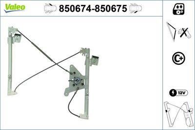 CAM MEKANİZMASI ÖNSAĞ AUDI A4 11-94>09-01 – VL850675