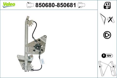 CAM MEKANİZMASI ARKASOL AUDI A6 9-1997>3-04 – VL850680