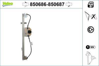 CAM MEKANİZMASI ÖNSOL PEUGEOT BOXER-CITROENJUMPER-FIAT DUCATO 06 – VL850686