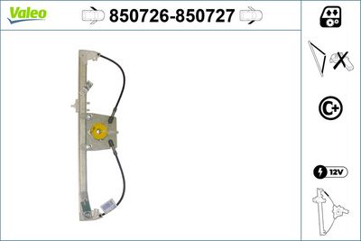 CAM MEKANİZMASI CITROEN NEMO 2007> ÖNSOL – VL850726