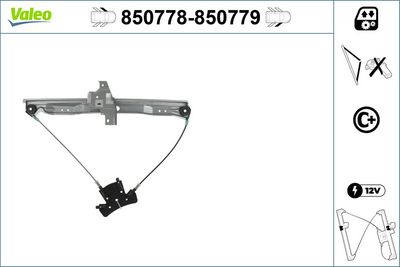 CAM MEKANİZMASI ÖNSOL PEUGEOT 407 – VL850778