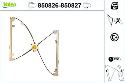 CAM MEKANİZMASI ÖNSOL CITROEN C4 PICASSO – VL850826