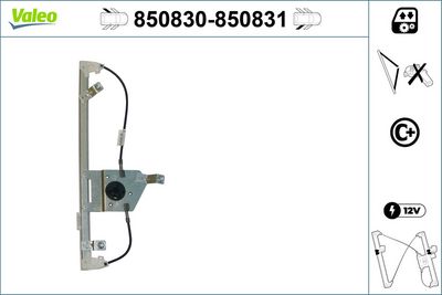 CAM MEKANİZMASI ARKASOL CITROEN C4 PICASSO – VL850830