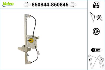 CAM MEKANİZMASI ÖNSAĞ PEUGEOT 308 – VL850845