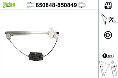 CAM MEKANİZMASI ÖNSOL PEUGEOT 406 – VL850848