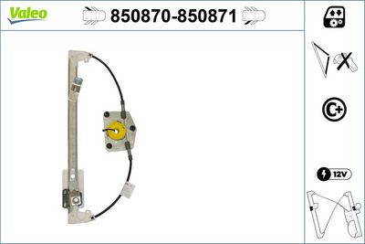 CAM MEKANİZMASI SKODA OCTAVIA 04> ARKA SOL – VL850870