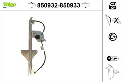 CAM MEKANİZMASI CITROEN BERLINGO 4-08> ÖN SOL – VL850932