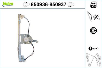 CAM MEKANİZMASI CITROEN XANTIA I 93>97 ÖN SOL – VL850936