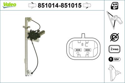 CAM MEKANİZMASI ÖN SOL CITROEN JUMPER F. DUCATO P. BOXER – VL851015