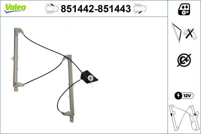 CAM MEKANİZMASI (ÖN) (SOL) AUDI A3 SPORTBACK – VL851442