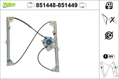CAM MEKANİZMASI (ÖN) (SOL) FORD FOCUS 3 – VL851448