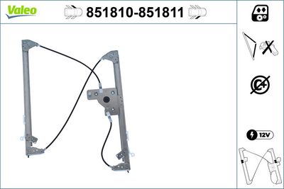 CAM MEKANİZMASI (ÖN) (SOL) CITROEN C4 Grand PicassoII – VL851810