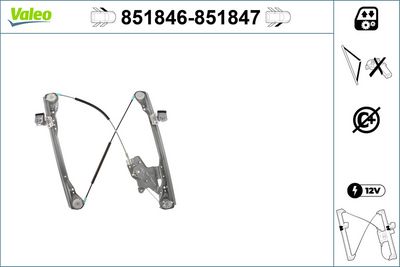 CAM MEKANİZMASI (ÖN) (SOL) FORD FOCUS (98>04) – VL851846