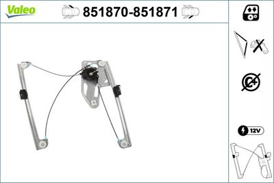 CAM MEKANİZMASI (ÖN) (SAĞ) BMW 7 SERİSİ (E38) (94>01) – VL851871