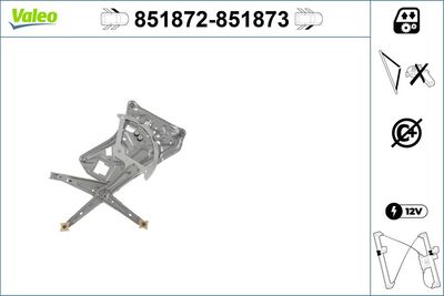 CAM MEKANİZMASI (ÖN) (SAĞ) BMW 7 SERİSİ (E32) (86>94) – VL851873