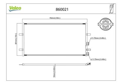 KLİMA RADYATÖRÜ FORD TRANSIT 04.2006>08.2014 – VL860021
