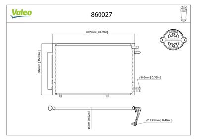 KLİMA RADYATÖRÜ FORD FIESTA VI 01.2009> – VL860027