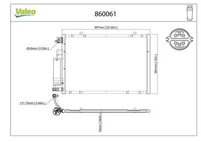 KLİMA RADYATÖRÜ FORD FIESTA VI 01.2009> – VL860061