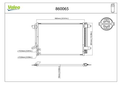 KLİMA RADYATÖRÜ VOLKSWAGEN JETTA IV 02.2011> – VL860065