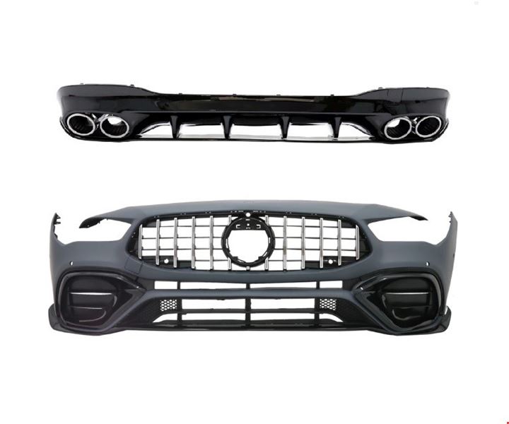 MERCEDES CLA45 AMG BODY KIT ON TAMPON>ARKA DIF W118 20>