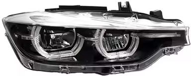 BMW FAR SAG SIYAH LED BMW F30 LCI 15 >