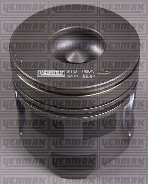 FORD MOTOR PISTON SEGMAN (93,67MM) / (STD) TRANSIT T12 2,5DI 76PS 91>01