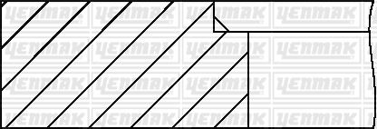 FIAT SEGMAN PALIO SIENA MAREA BRAVA 1.6 16V 86.40MM 060