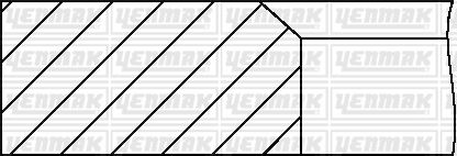 FORD MOTOR SEGMAN (86,00MM) / (0,50 FARKLI) BOXER III JUMPER III 22DT PUMA (2,2HDI 16V) / C81 / C96 / C11