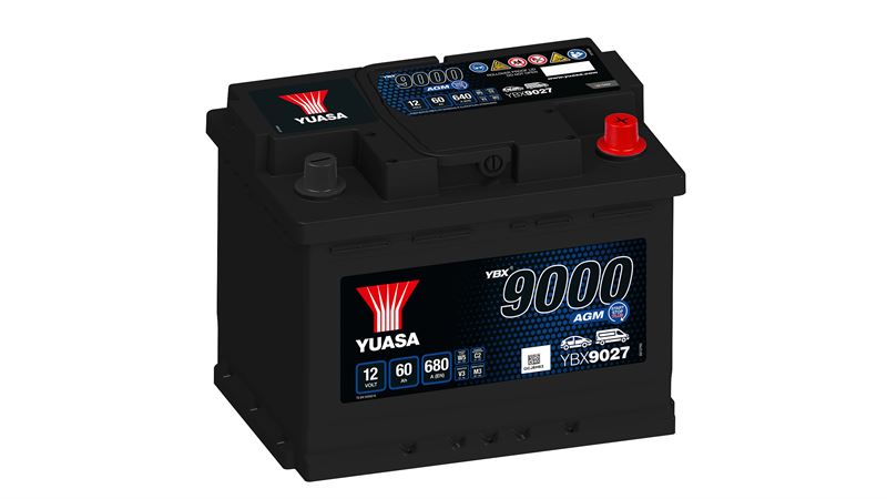 AKU AKU 12V 60 AH YUASA 9000 AGM L2(242*175*190)