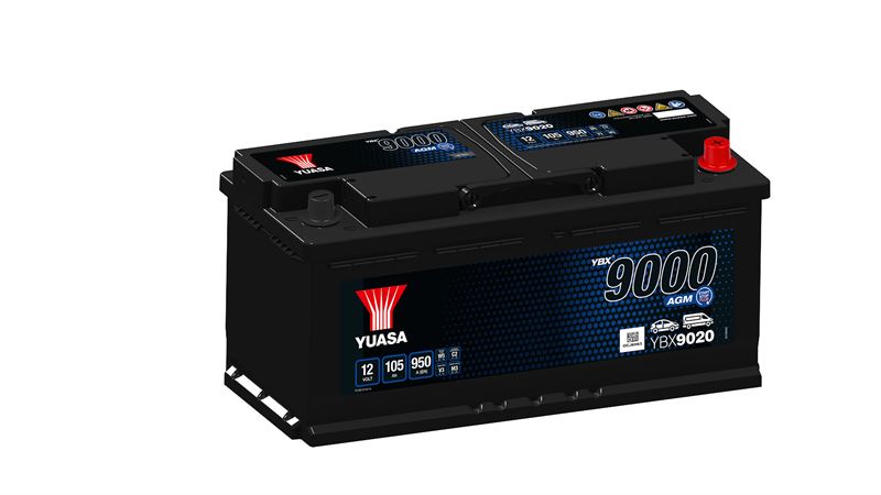 AKU AKU 12V 105 AH YUASA 9000 AGM L6(394*175*190)